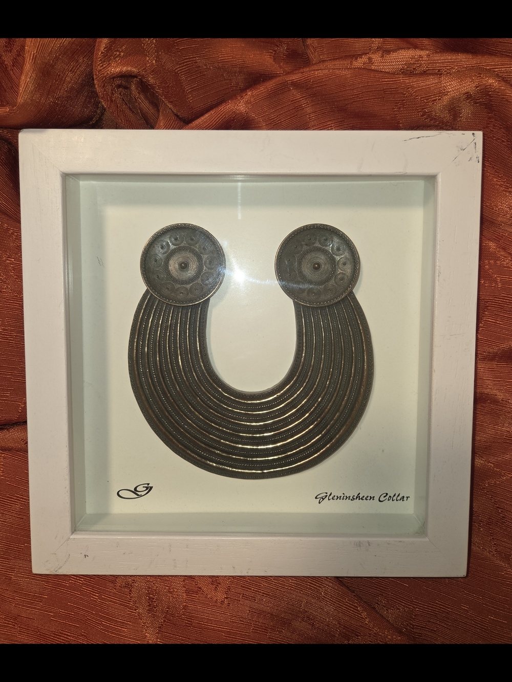 Irish Gleninsheen Collar Shadow Box Celtic Treasure
